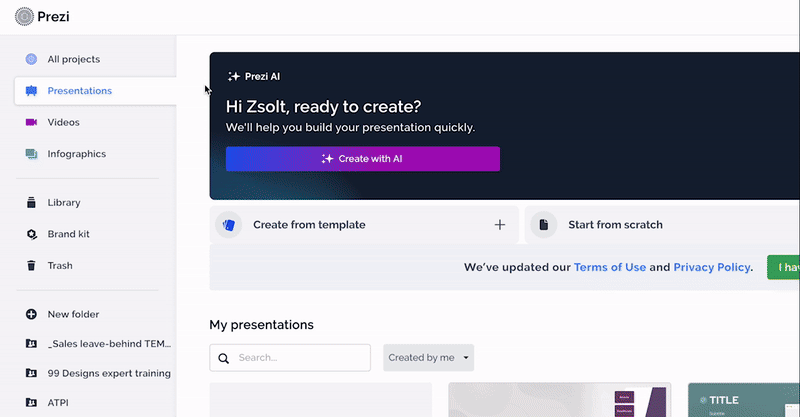 How Prezi AI enables visual communication